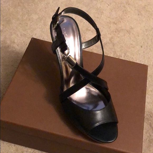 Coach Wendelle leather heels - Picture 2 of 4
